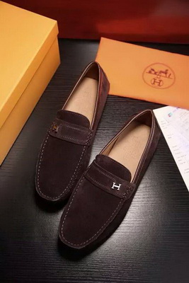 Hermes Business Casual Shoes--069